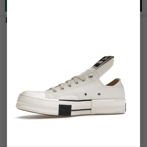 RICK OWENS x Converse TURBODRK Chuck 70 sneakers